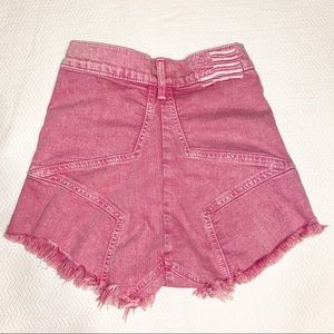 Revice Denim Pink Venus Cutoffs